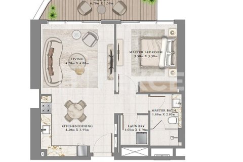 Apartamento en Dubai Harbour, Dubai, 2 dormitorios, 128 m², № 123701 - foto 9