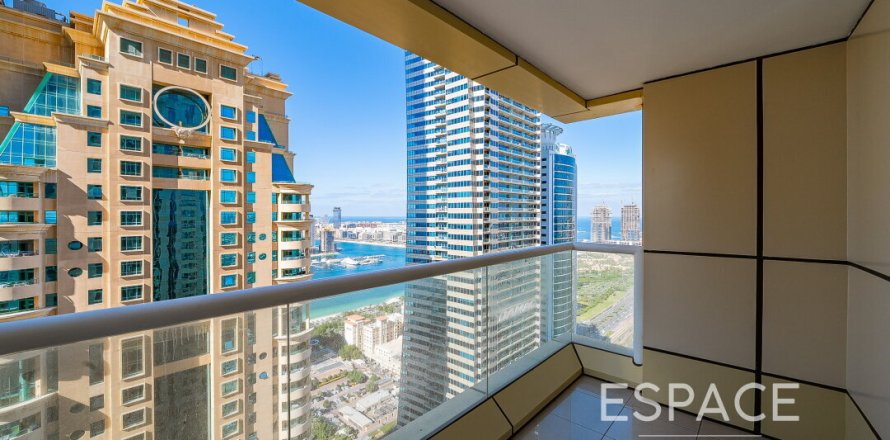 Appartement à Sulafa Tower, Dubai Marina, Dubai, 2 chambres, 129 m², № 61774