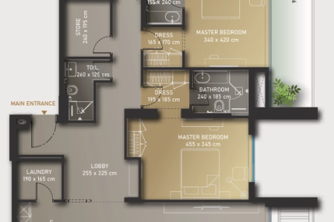 Apartamento en Dubai, 3 dormitorios, 210 m², № 22770 - foto 20