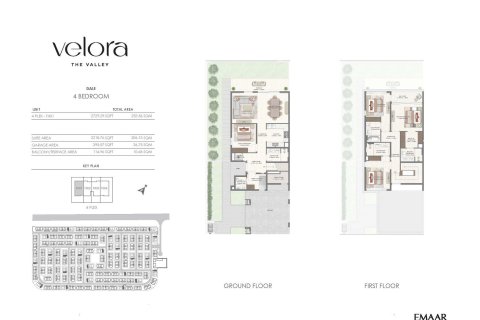 Adosado en The Valley, Dubai, 3 dormitorios, 232 m², № 103714 - foto 2