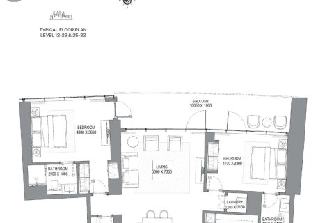 Apartment in Dubai Harbour, Dubai 1 bedroom, 80 sq.m. № 103711 - photo 4