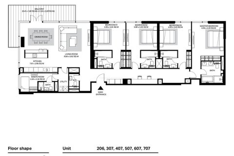 Apartment in Bluewaters, Dubai 2 bedrooms, 124 sq.m. № 103679 - photo 3