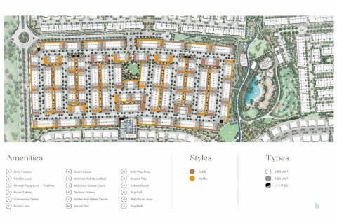 Townhouse in The Valley, Dubai 4 bedrooms, 250.09 sq.m. № 119536 - photo 5