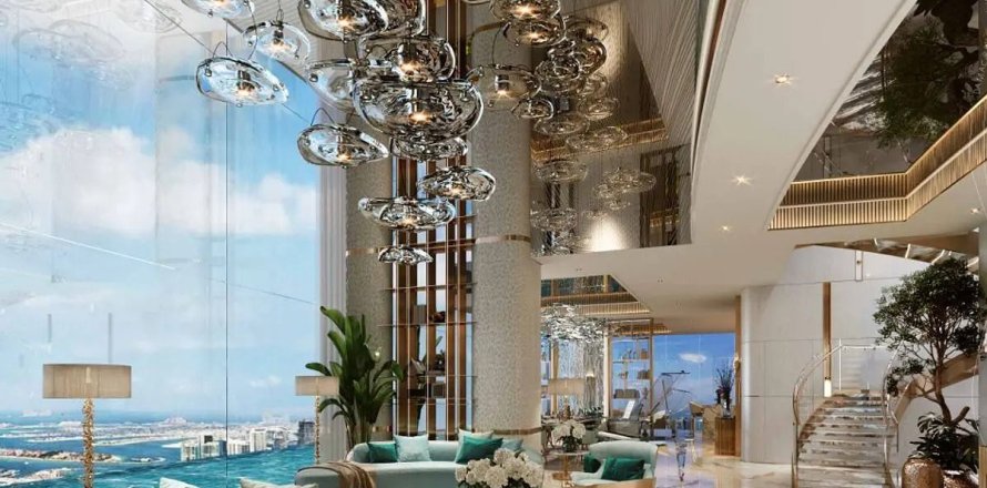 Квартира в Dubai Harbour, Дубай, 1 спальня, 73.4м², № 108532