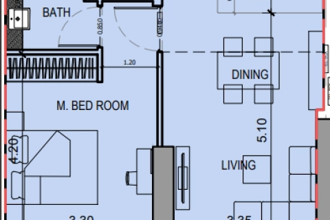 Appartement à Dubai, 1 chambre, 64 m², № 77400 - photo 5