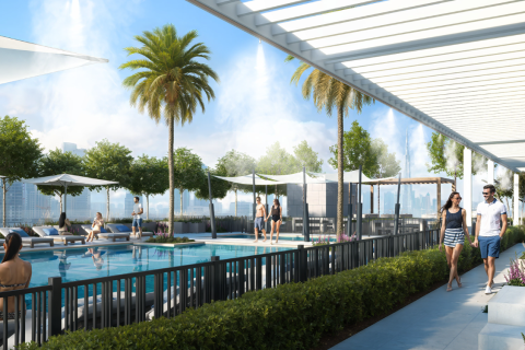Apartment in Jumeirah Village Circle, Dubai 1 bedroom № 48718 - photo 5