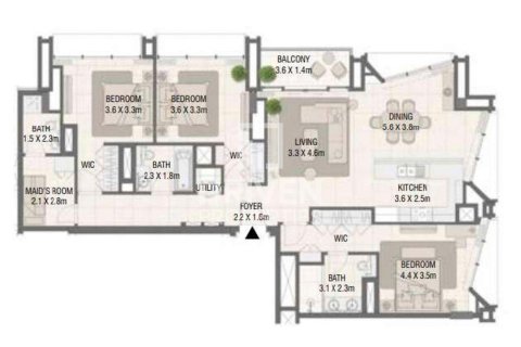 Appartement à Dubai Design District, Dubai, 3 chambres, 144 m², № 86657 - photo 21