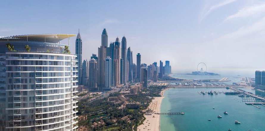 Appartement à Palm Jumeirah, Dubai, 1 chambre, 105.9 m², № 9357