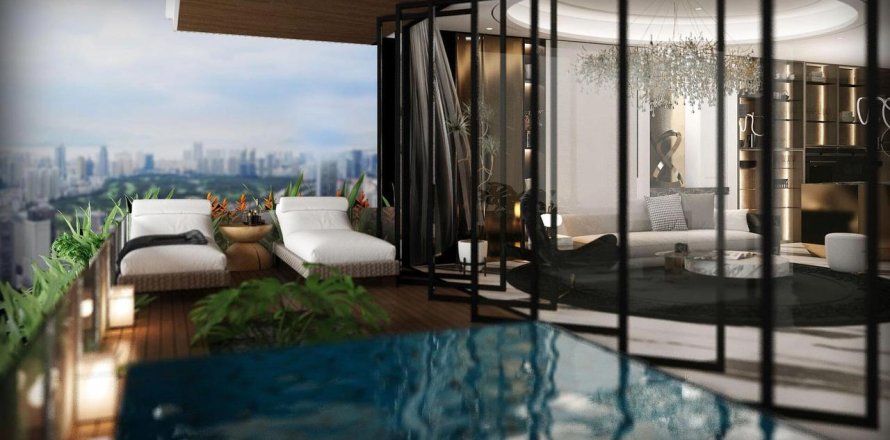 Квартира в Дубае, студия, 44м², № 17420