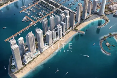 Apartamento en EMAAR Beachfront, Dubai Harbour, Dubai, estudio, 68 m², № 85715
