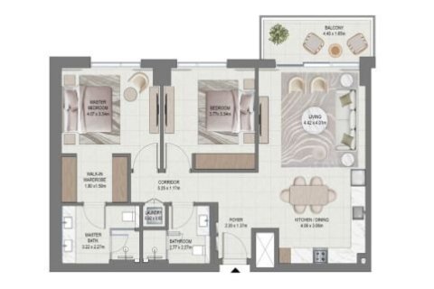 Apartment in EMAAR South, Dubai South (Dubai World Central), Dubai 1 bedroom, 74 sq.m. № 103580 - photo 7