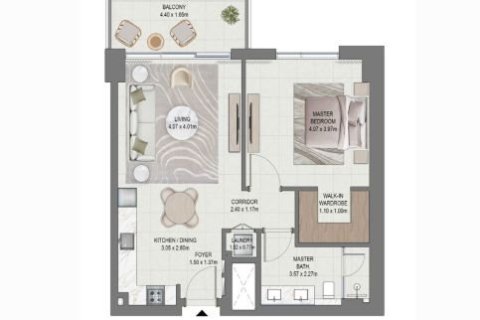 Apartment in EMAAR South, Dubai South (Dubai World Central), Dubai 1 bedroom, 74 sq.m. № 103580 - photo 8