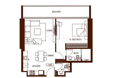 Apartment in Dubai Science Park, Dubai studio, 35 sq.m. № 10141 - photo 19