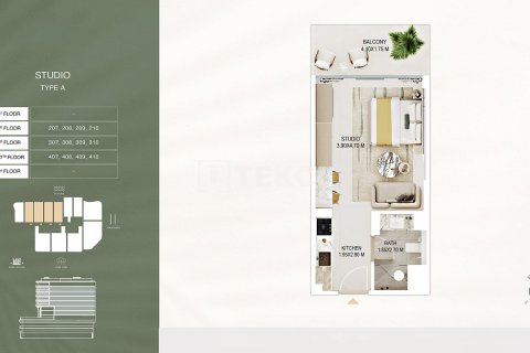 Apartamento en Al Satwa, Dubai, 1 dormitorio, 71 m², № 108844 - foto 15