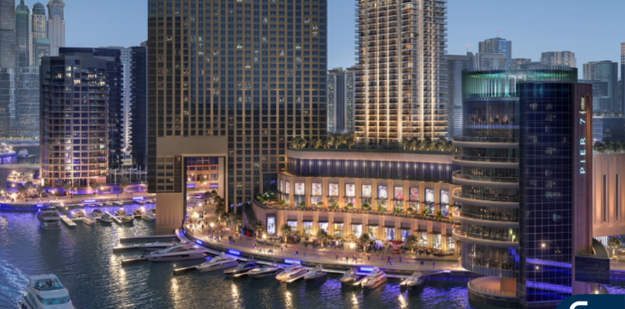 Apartamento en Dubai Marina, Dubai, 2 dormitorios, 115 m², № 75107