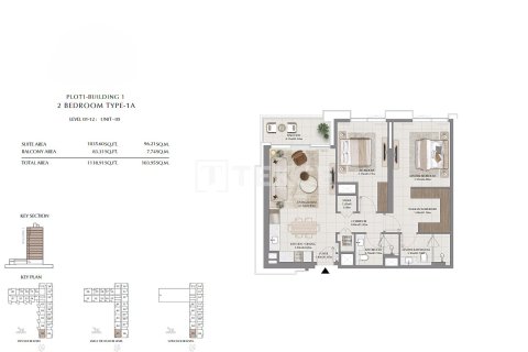 Apartment in Dubai 2 bedrooms, 112 sq.m. № 85212 - photo 23