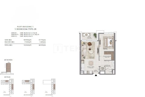 Apartment in Dubai 2 bedrooms, 112 sq.m. № 85212 - photo 18