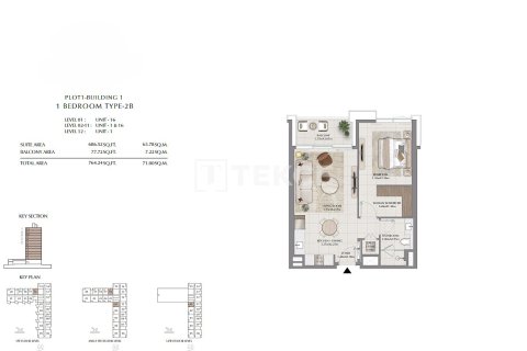 Apartment in Dubai 2 bedrooms, 112 sq.m. № 85212 - photo 21