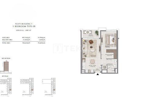 Apartment in Dubai 2 bedrooms, 112 sq.m. № 85212 - photo 20