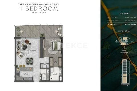 شقة في دبي 3 غرف نوم, 224 م² رقم 85211 - صورة 25