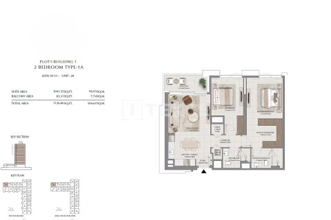 Купить квартиру в Дубае: 3 спальни, 166м², № 85213 - фото 24