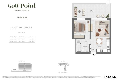 Apartamento en Dubai, 1 dormitorio, 63.1 m², № 89364 - foto 9