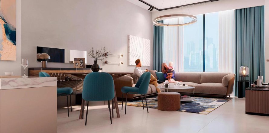 Appartement à Al Furjan, Dubai, 1 chambre, 72 m², № 18015