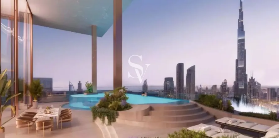 Пентхаус в Fairmont Residences Solara Tower Dubai в Даунтаун Дубай (Даунтаун Бурдж Дубай), Дубай, 5 спален, 1791м², № 68943