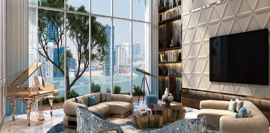 Квартира в Бизнес-Бэе, Дубай, 2 спальни, 135.92м², № 3388