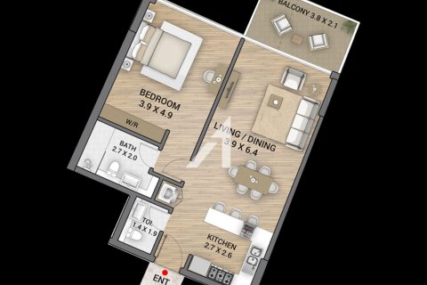 Apartment in Deira, Dubai 1 bedroom, 80 sq.m. № 96636 - photo 27