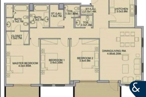 Apartment in Motor City, Dubai 3 bedrooms, 179 sq.m. № 76459 - photo 26