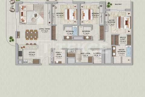 Duplex à Dubai, 2 chambres, 231 m², № 112466 - photo 19