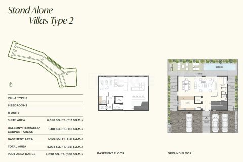 Villa in Jumeirah Golf Estates, Dubai 6 bedrooms, 751 sq.m. № 110966 - photo 3
