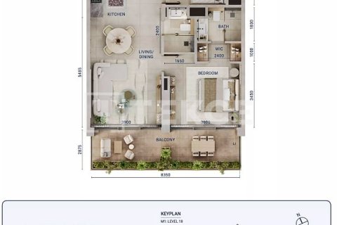 Apartamento en Dubai, 3 dormitorios, 154 m², № 110967 - foto 18