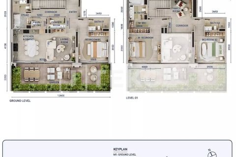 Apartamento en Dubai, 3 dormitorios, 154 m², № 110967 - foto 2