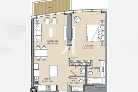 Apartment in Imperial Avenue, Dubai 1 bedroom, 77.5 sq.m. № 67659 - photo 13