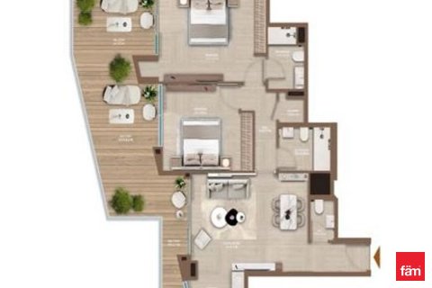 Apartment in Al Jaddaf, Dubai 2 bedrooms, 137.8 sq.m. № 115004 - photo 10
