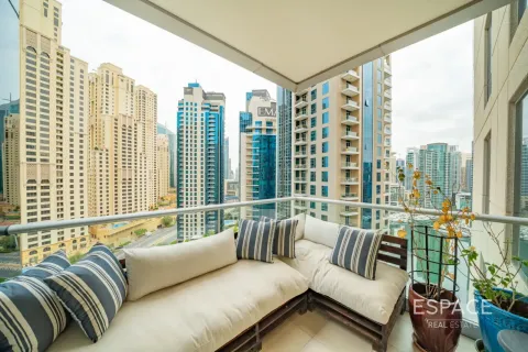 Квартира в Дубай Марине, Дубай, 2 спальни, 125м², № 122892