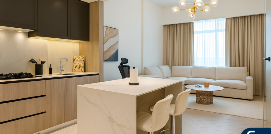 Квартира в Джумейра Вилладж Серкл, Дубай, 1 спальня, 66м², № 74846