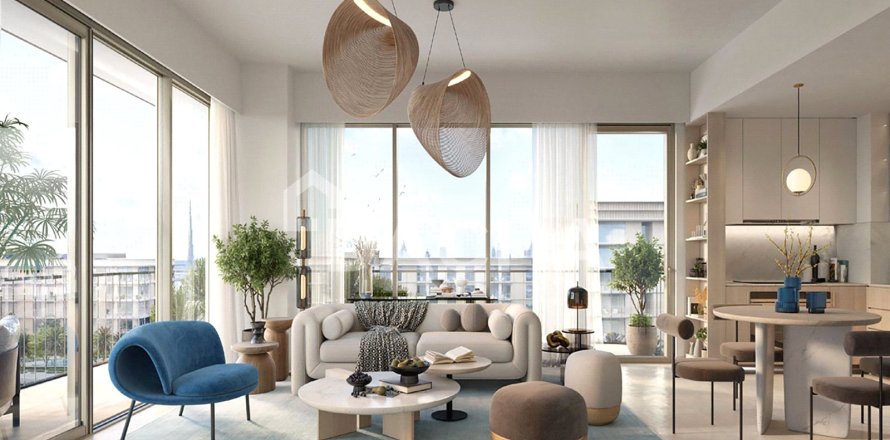 Квартира в Дубай Хилс Эстейт, Дубай, 2 спальни, 131м², № 104711