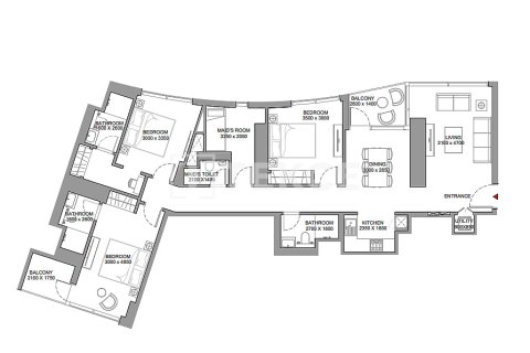 Apartment in Dubai 2 bedrooms, 105 sq.m. № 10289 - photo 14