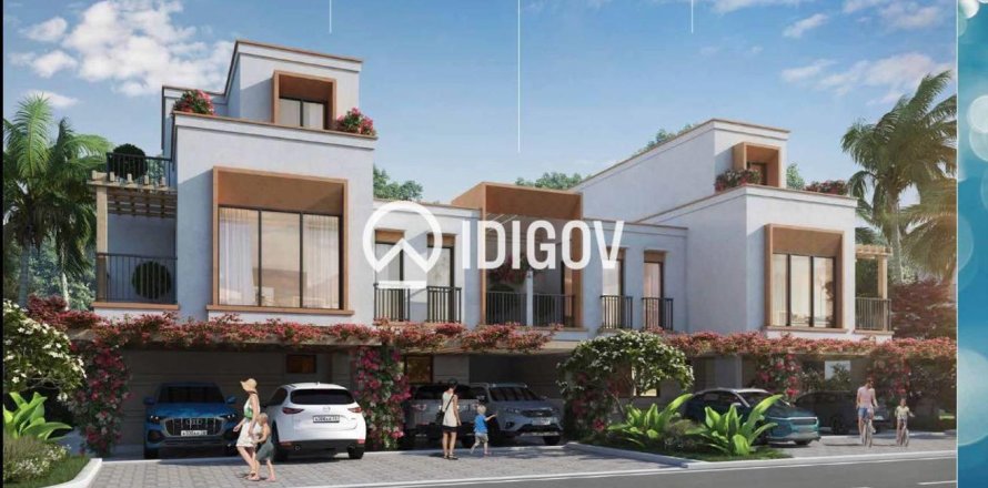 Townhouse in Damac Lagoons, Dubai 4 bedrooms, 144.19 sq.m. № 122033