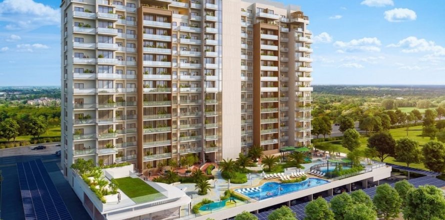 Квартира в Majan, Дубай, 2 спальни, 101.2м², № 117758