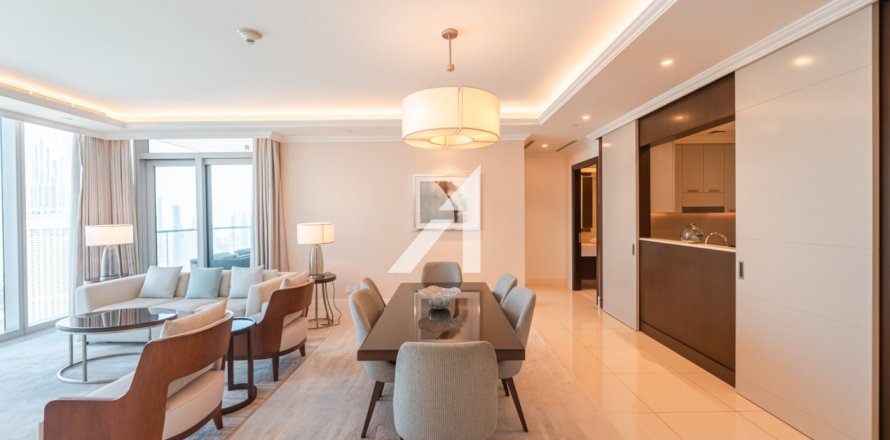 Квартира в The Address Residence Fountain Views, Даунтаун Дубай (Даунтаун Бурдж Дубай), Дубай, 3 спальни, 202.6м², № 56046