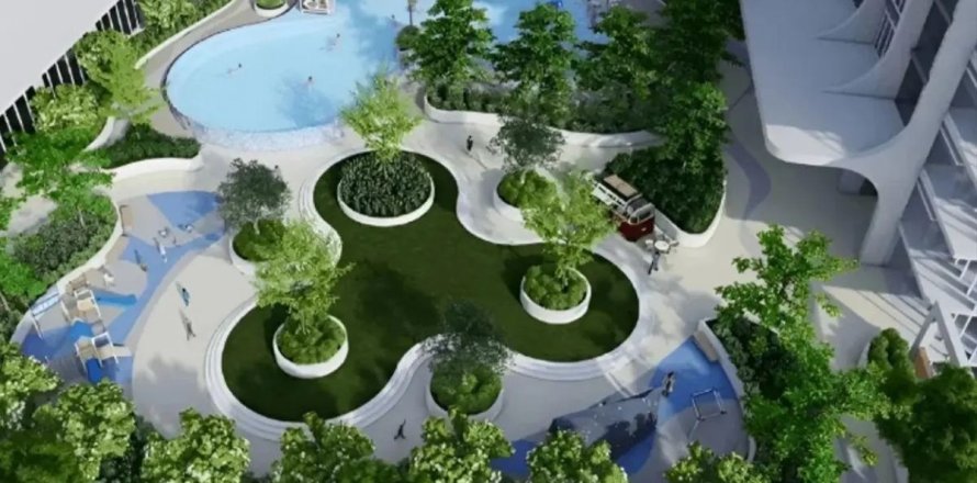 Квартира в Дубае, 1 спальня, 56.9м², № 115420