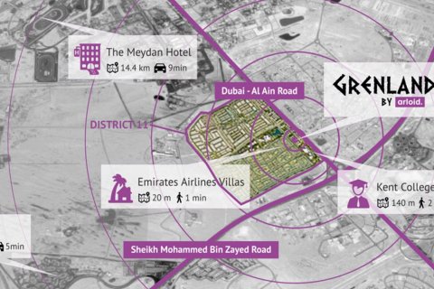 Купить квартиру в Дубае: студию, 80м², № 54651 - фото 9
