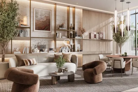 Apartamento en Golf Meadow en EMAAR South, Dubai South (Dubai World Central), Dubai, 3 dormitorios, 146 m², № 68822 - foto 1