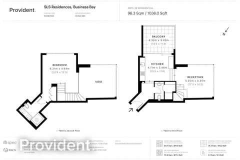Duplex in Business Bay, Dubai 1 bedroom, 120.2 sq.m. № 3057 - photo 11