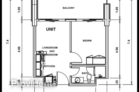 Apartment in Business Bay, Dubai 1 bedroom № 3045 - photo 9