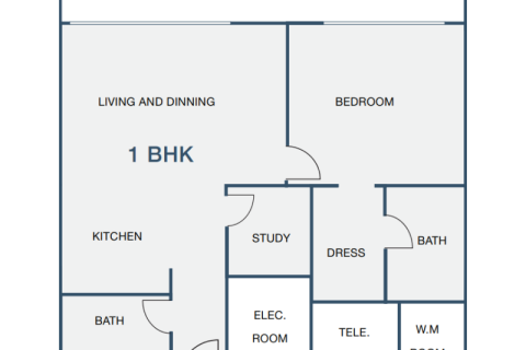 Apartment in Dubai 1 bedroom, 89 sq.m. № 92350 - photo 5